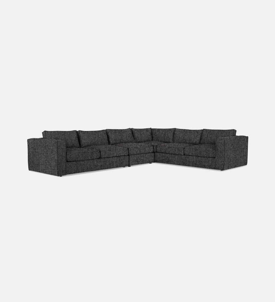 Rosco Fully Upholstered Full Corner Right (80602)