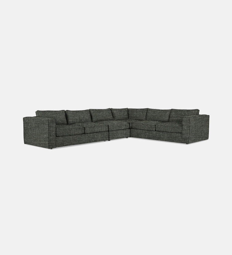 Rosco Fully Upholstered Full Corner Right (80640)