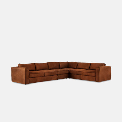 Rosco Upholstered Full Corner Couch Left