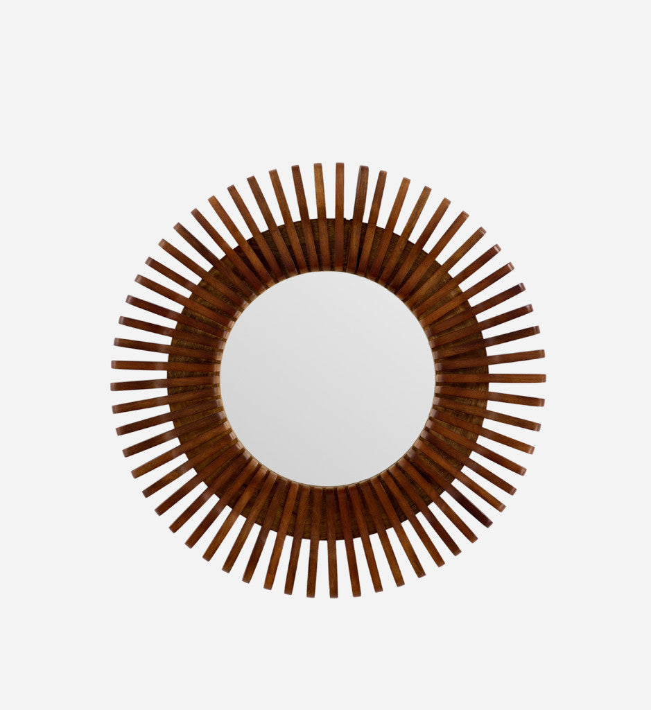 Round Ornate Mirror (112416)
