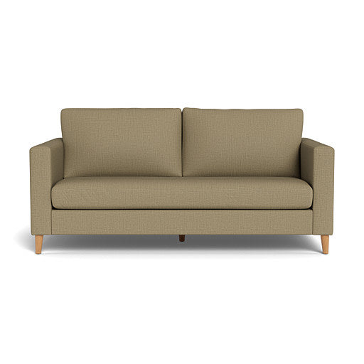 Sami Fully Upholstered 2 Seater Wooden Leg (92483)