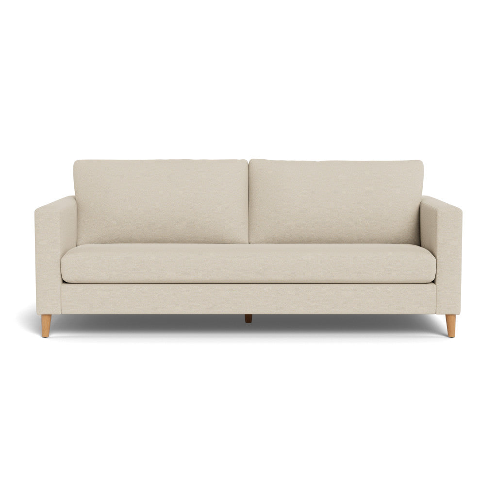 Sami Fully Upholstered 3 Seater Wooden Leg (92101)