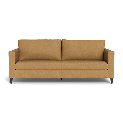 Sami Leather 3 Seater Metal Leg (92815)