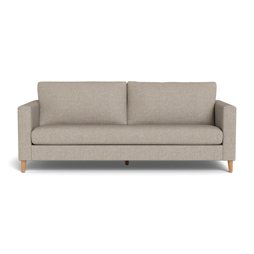 Sami Fully Upholstered 3 Seater Wooden Leg (92084)