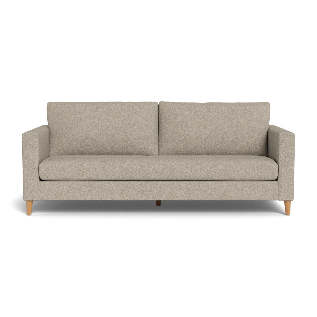 Sami Fully Upholstered 3 Seater Wooden Leg (92107)