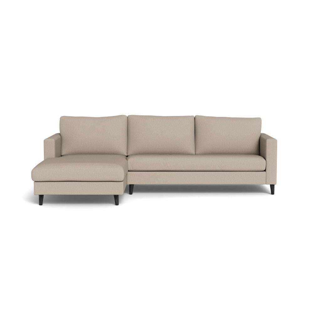 Sami Fully Upholstered Slouch Left Metal Leg (92058)