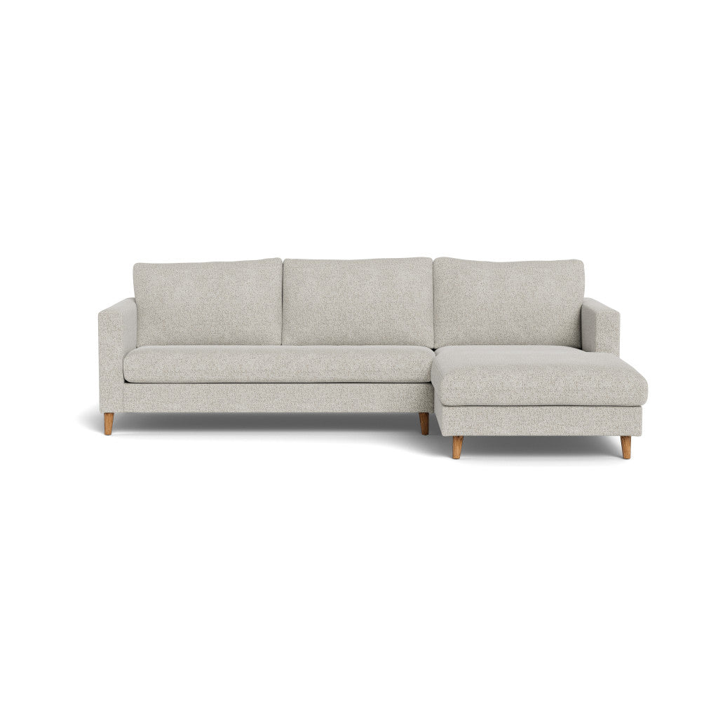 Sami Fully Upholstered Slouch Right Wooden Leg (92004)