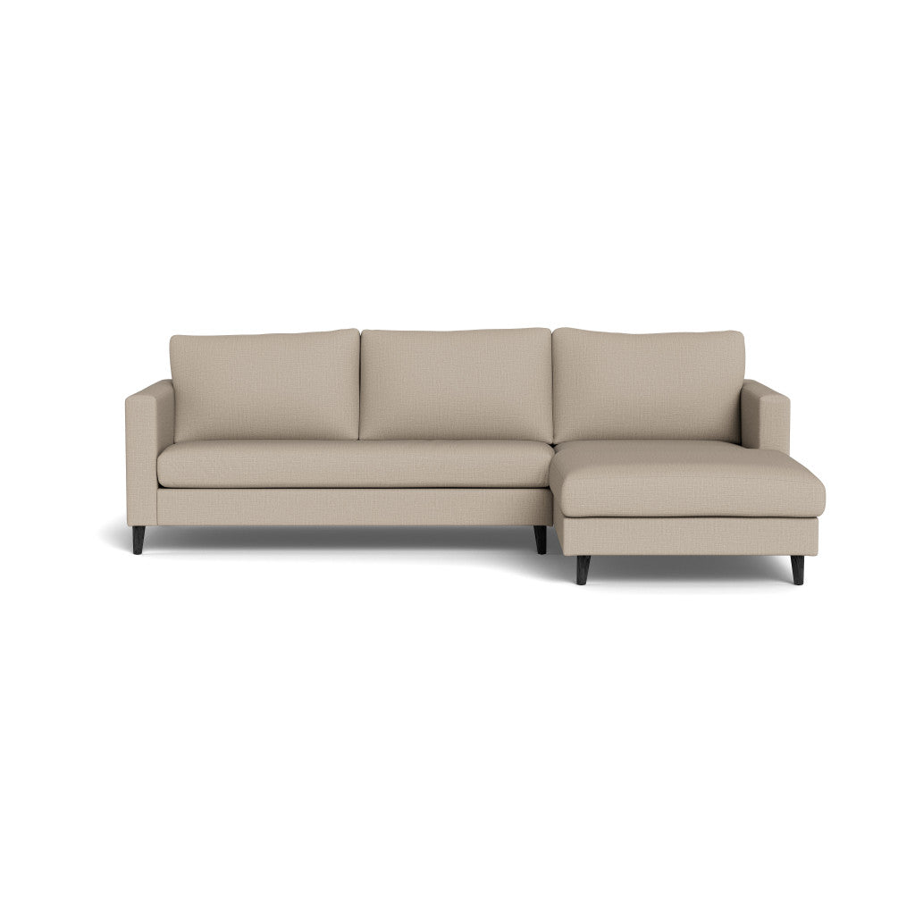 Sami Fully Upholstered Slouch Right Metal Leg (92014)
