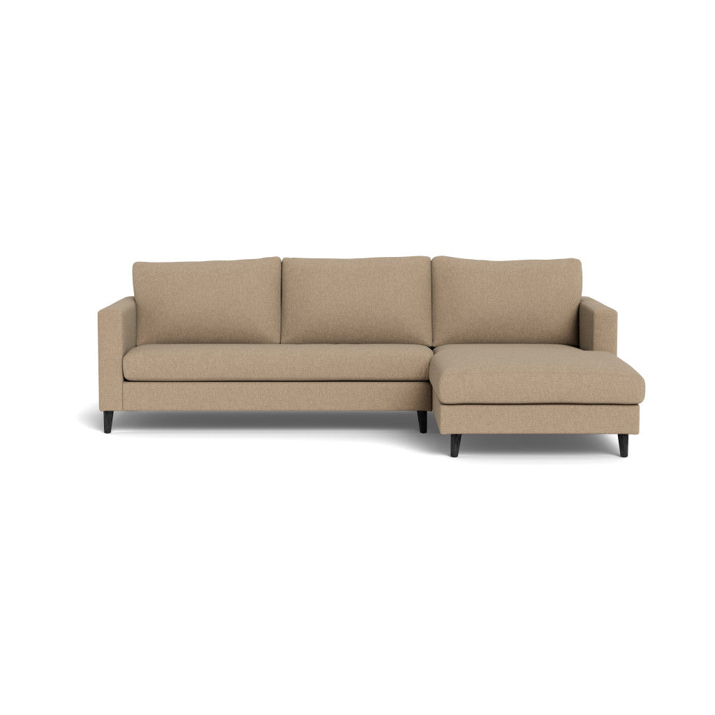 Sami Fully Upholstered Slouch Right Metal Leg (92024)