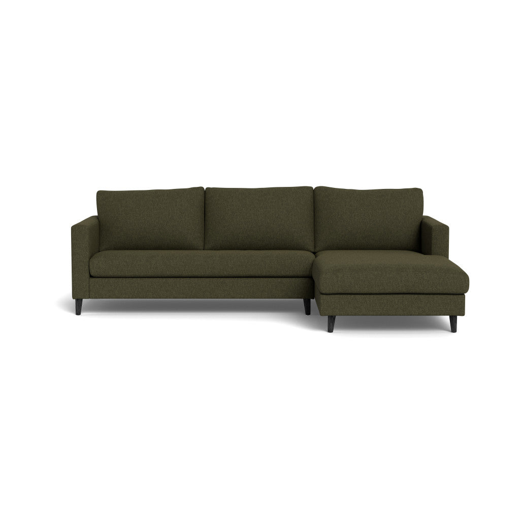 Sami Fully Upholstered Slouch Right Metal Leg (92022)