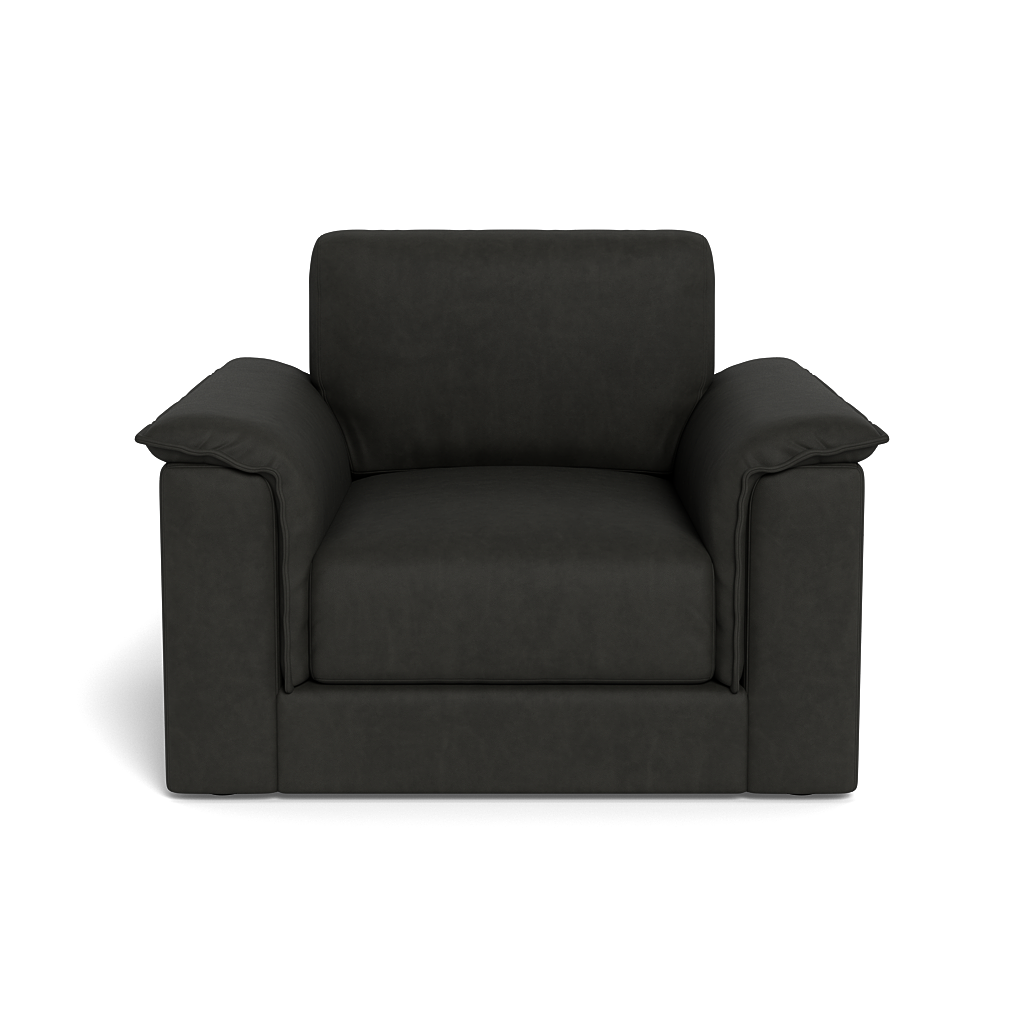 Santino Leather 1 Seater (90908)