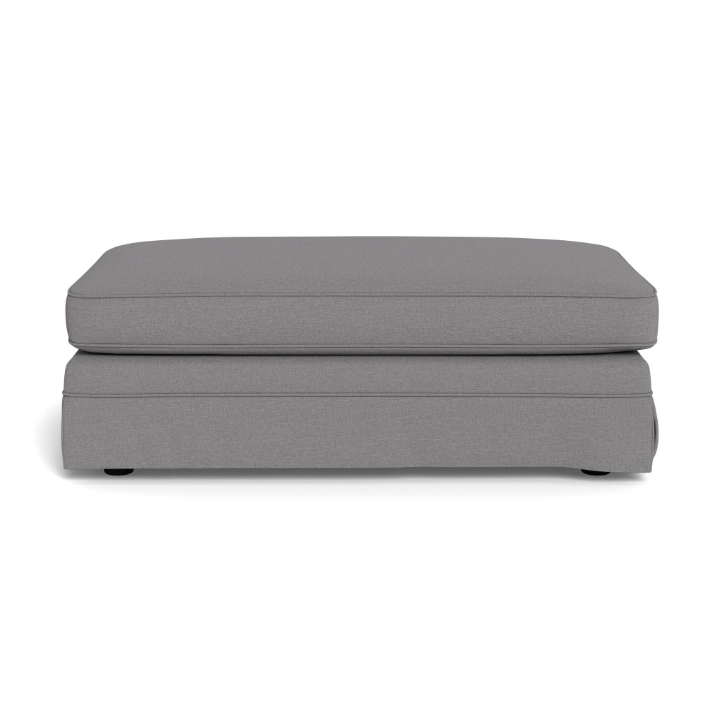 Santorini Slipcover Oblong Ottoman (90129)