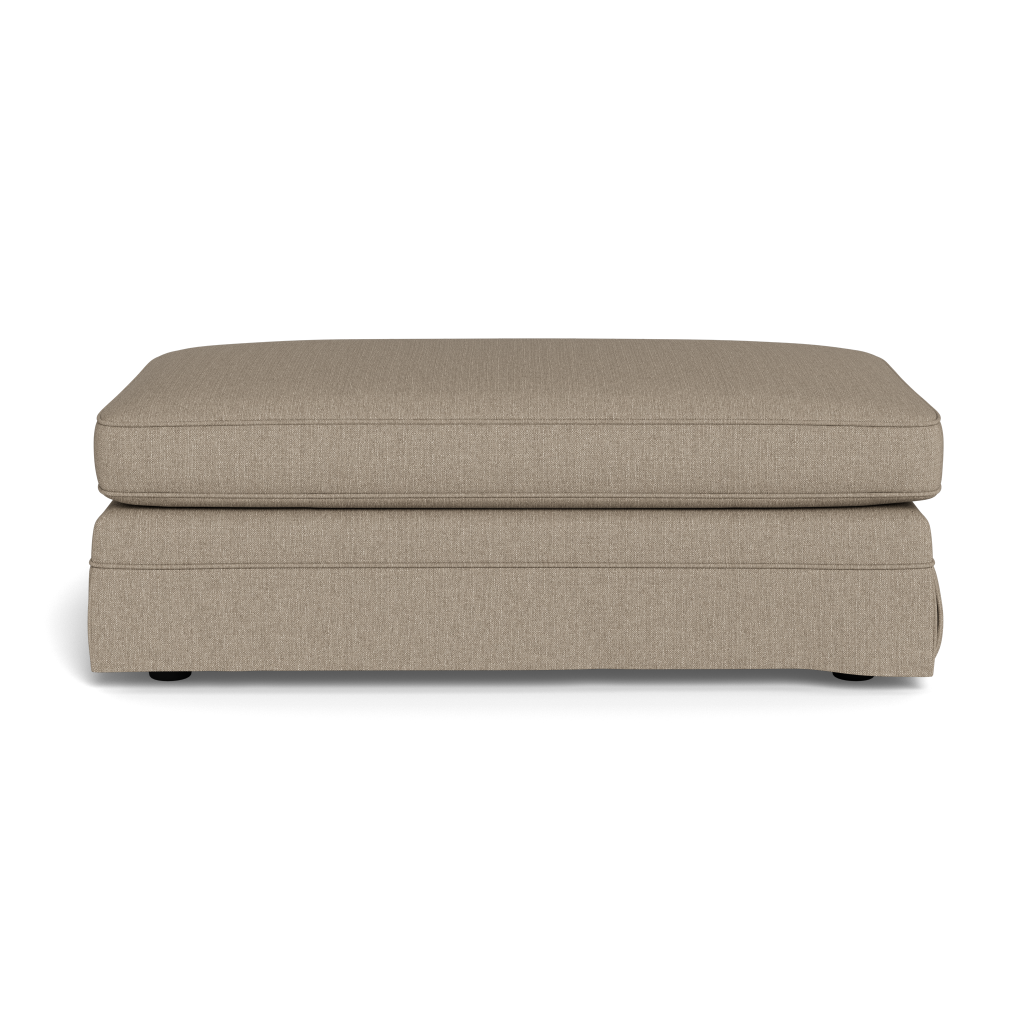 Santorini Slipcover Oblong Ottoman (90130)