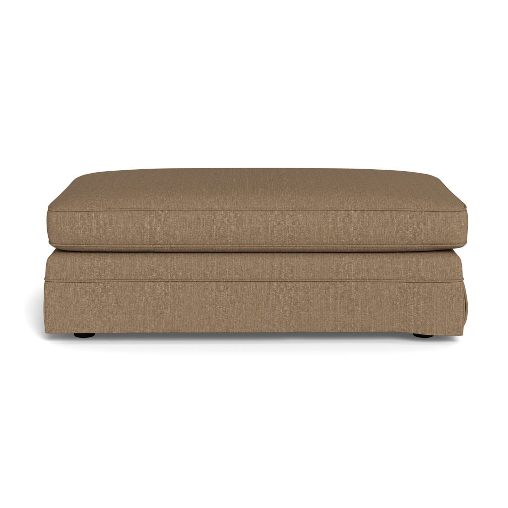 Santorini Slipcover Oblong Ottoman (90131)