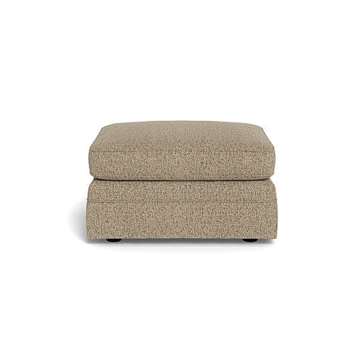 Santorini Slipcover Square Ottoman (92318)