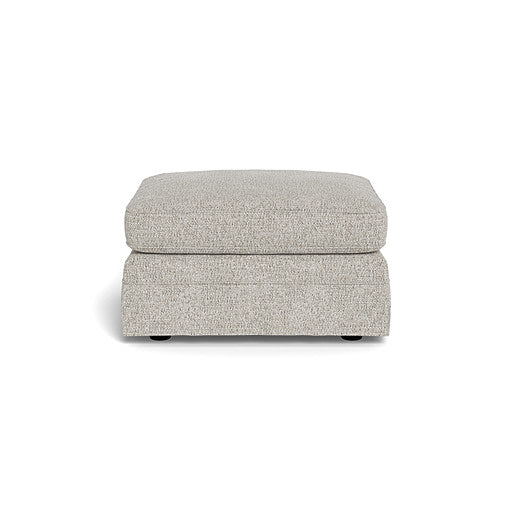 Santorini Slipcover Square Ottoman (92322)