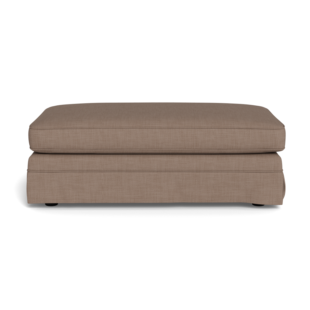 Santorini Slipcover Oblong Ottoman (90506)