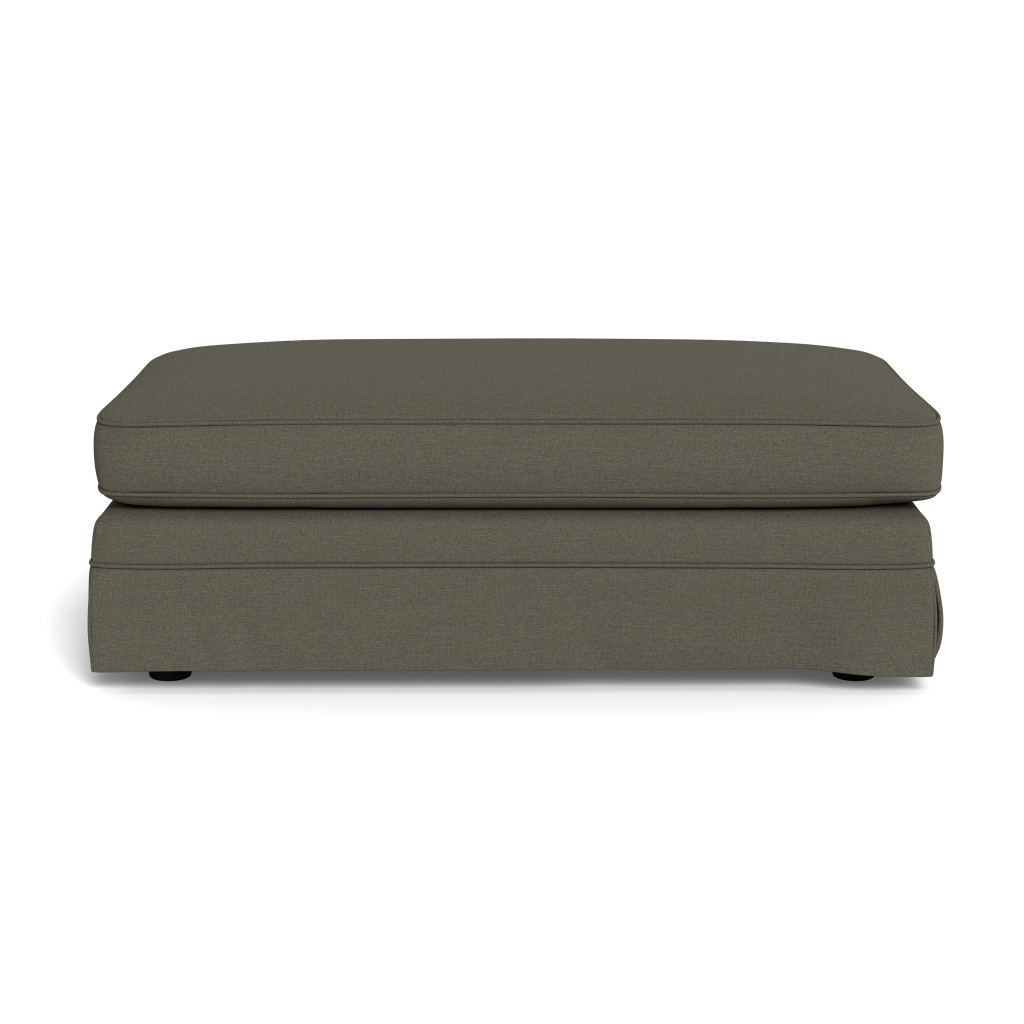 Santorini Slipcover Oblong Ottoman (90119)