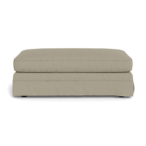 Santorini Slipcover Oblong Ottoman (92302)