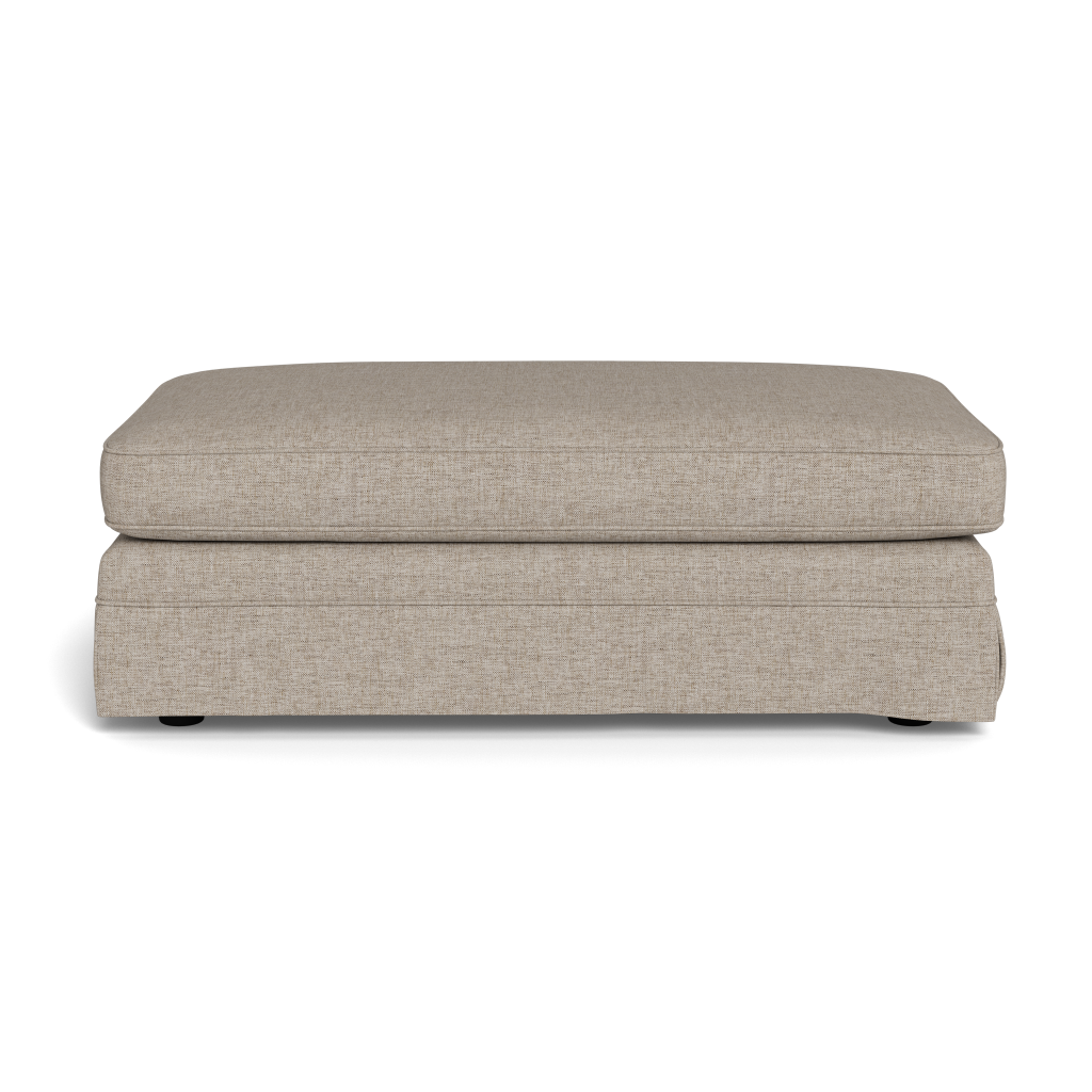 Santorini Slipcover Oblong Ottoman (90126)