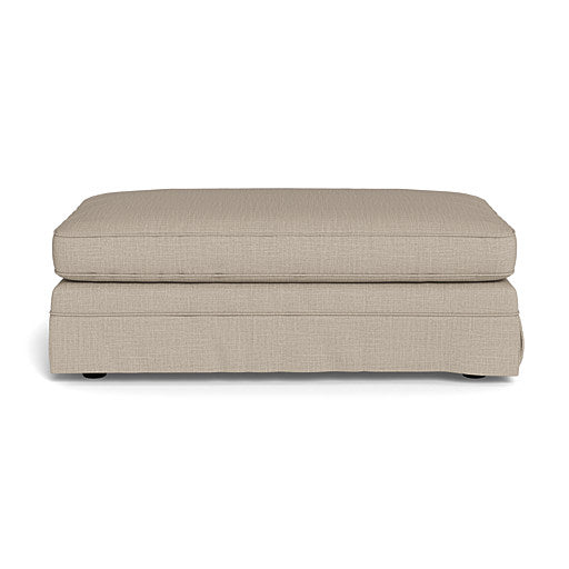 Santorini Slipcover Oblong Ottoman (92289)