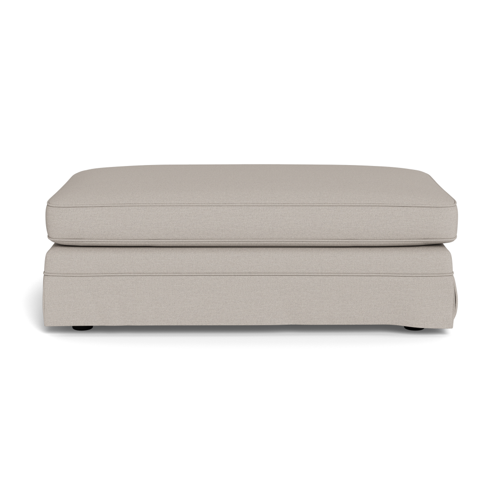 Santorini Slipcover Oblong Ottoman (90117)