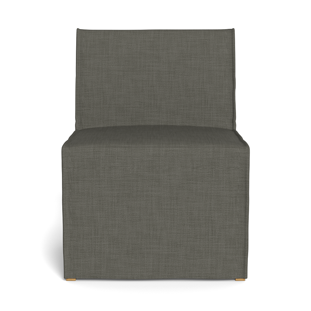 Sicily Slipcover Dining Chair Natural Leg (91277)