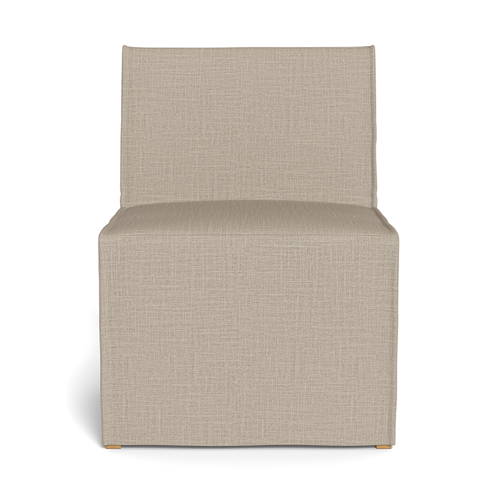 Sicily Slipcover Dining Chair Natural Leg (91280)