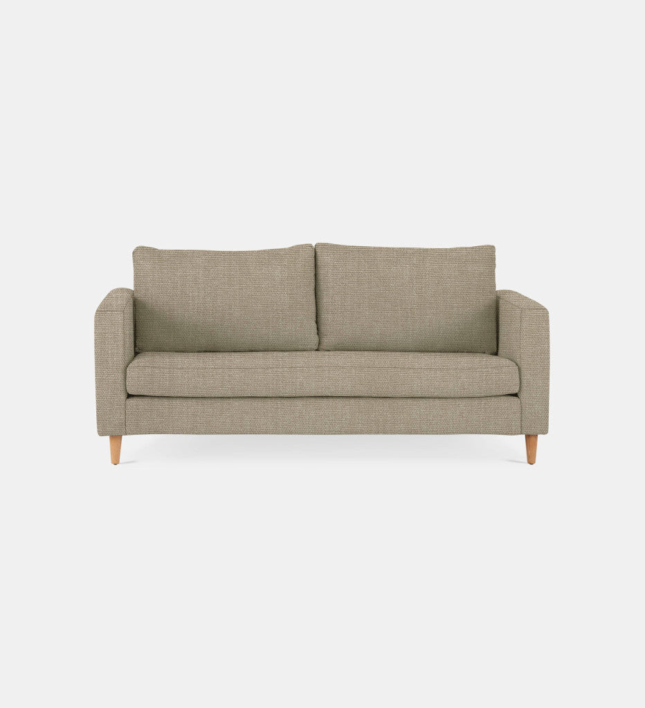 Sami Fully Upholstered 2 Seater Wooden Leg (69735)