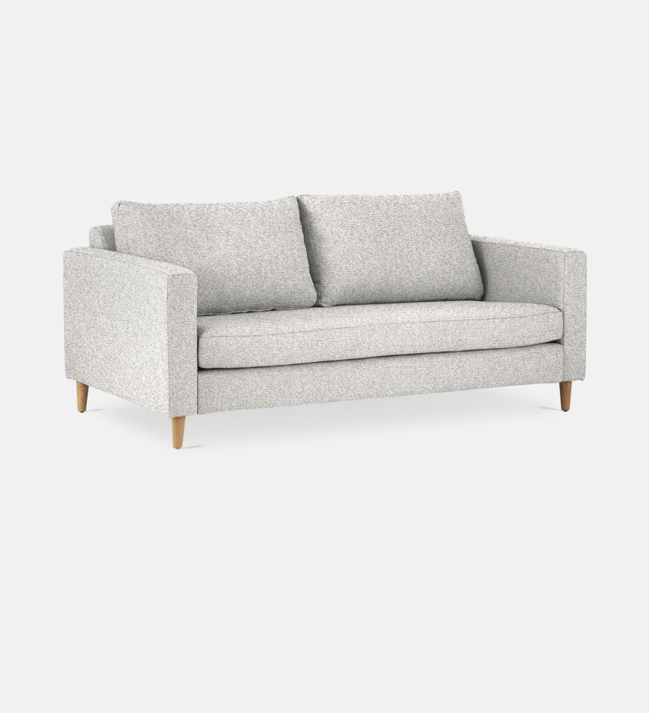 Sami Fully Upholstered 2 Seater Wooden Leg (59318)