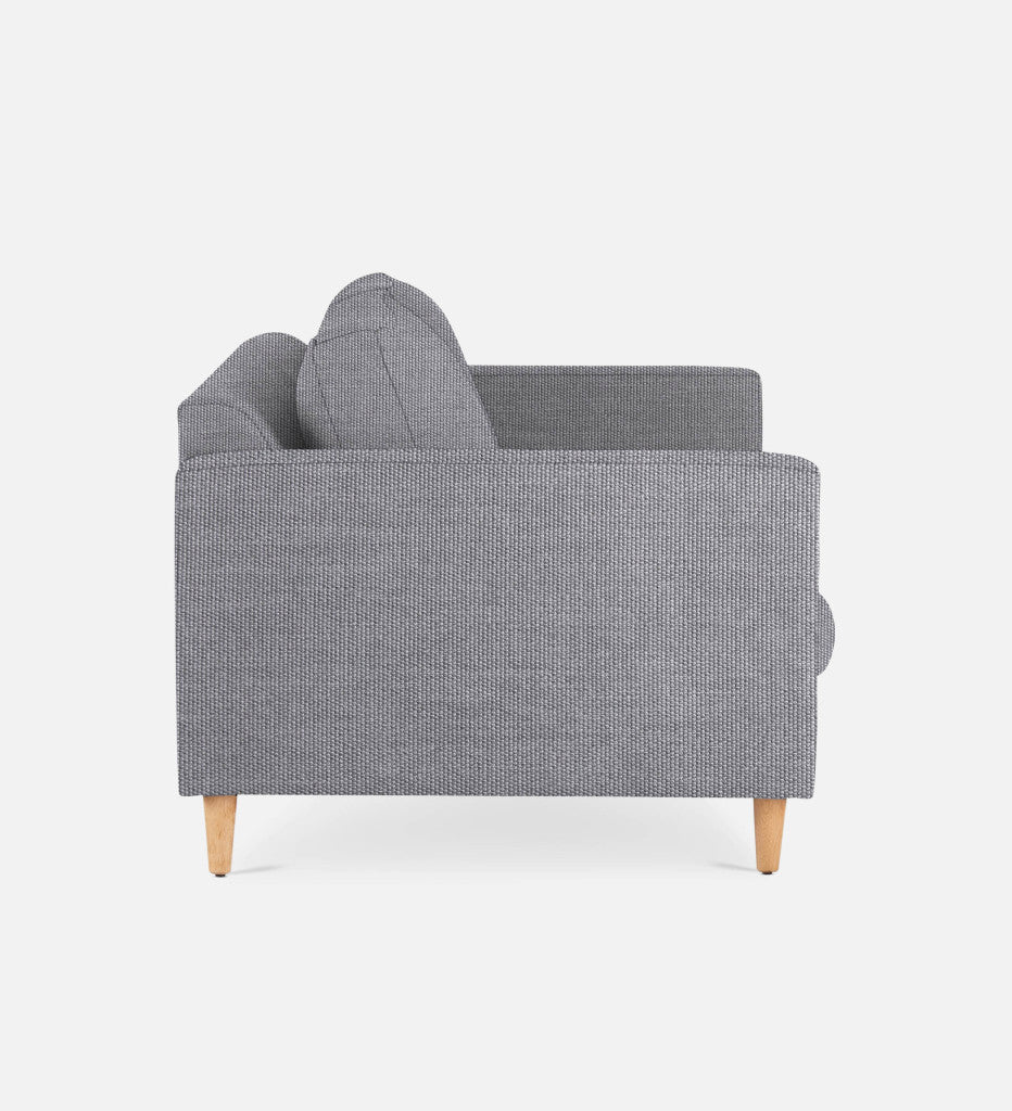 Sami Fully Upholstered 2 Seater Wooden Leg (68560)
