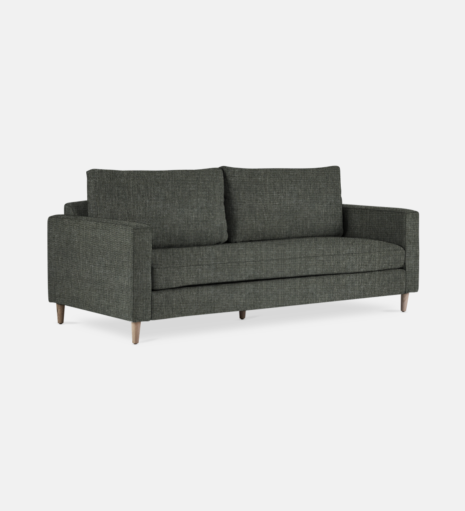 Sami Fully Upholstered 3 Seater Wooden Leg (68026)
