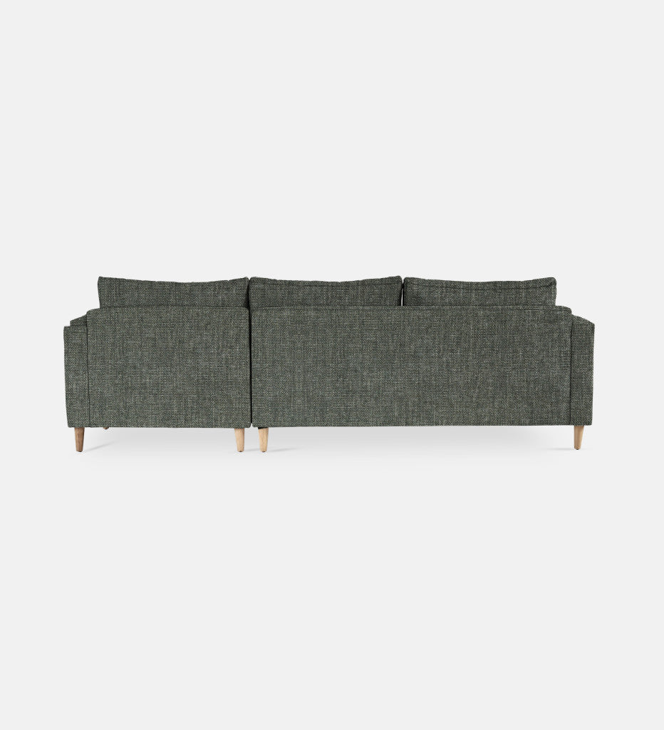 Sami Fully Upholstered Slouch Right Wooden Leg (70254)