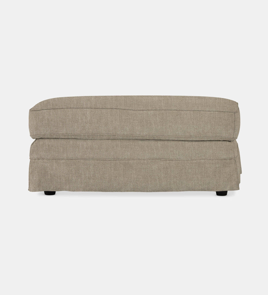 Santorini Slipcover Square Ottoman (69526)