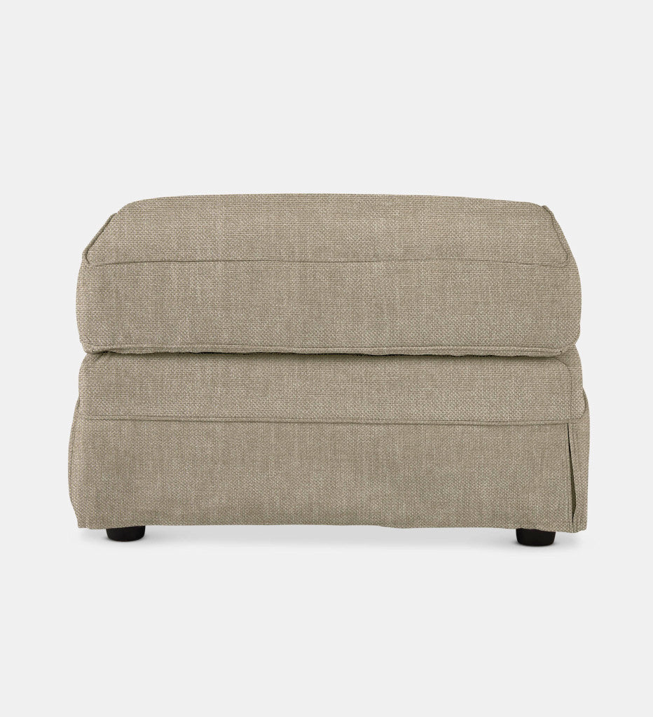 Santorini Slipcover Square Ottoman (69524)