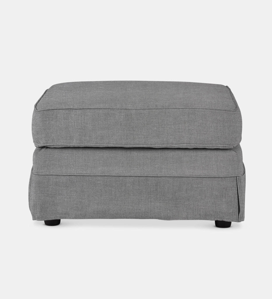 Santorini Slipcover Square Ottoman (56056)