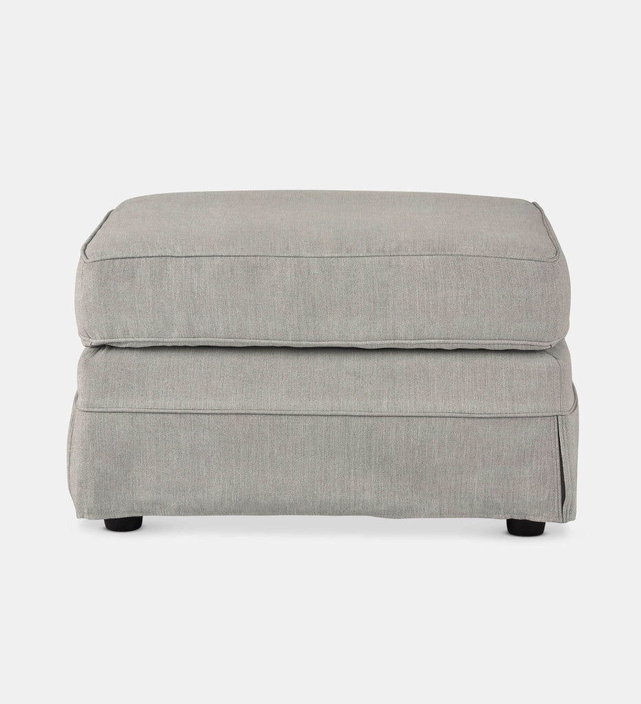 Santorini Slipcover Square Ottoman (56053)