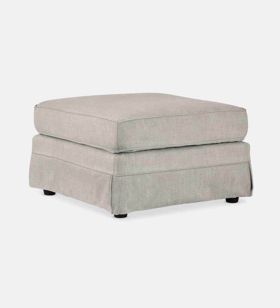 Santorini Slipcover Square Ottoman (56055)