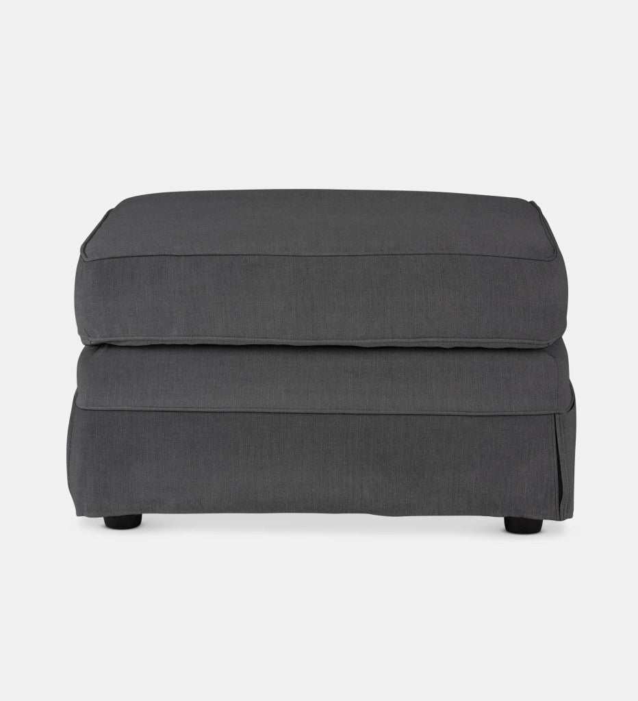 Santorini Slipcover Square Ottoman (56068)