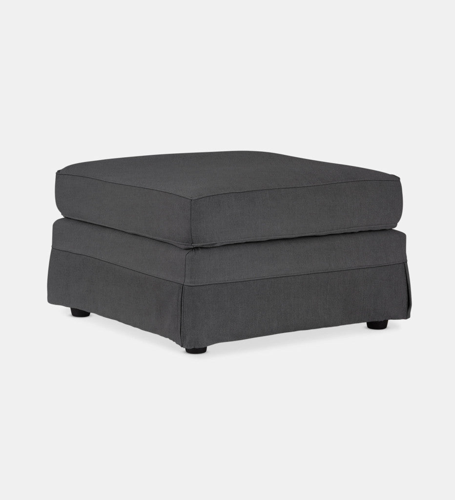 Santorini Slipcover Square Ottoman (56070)