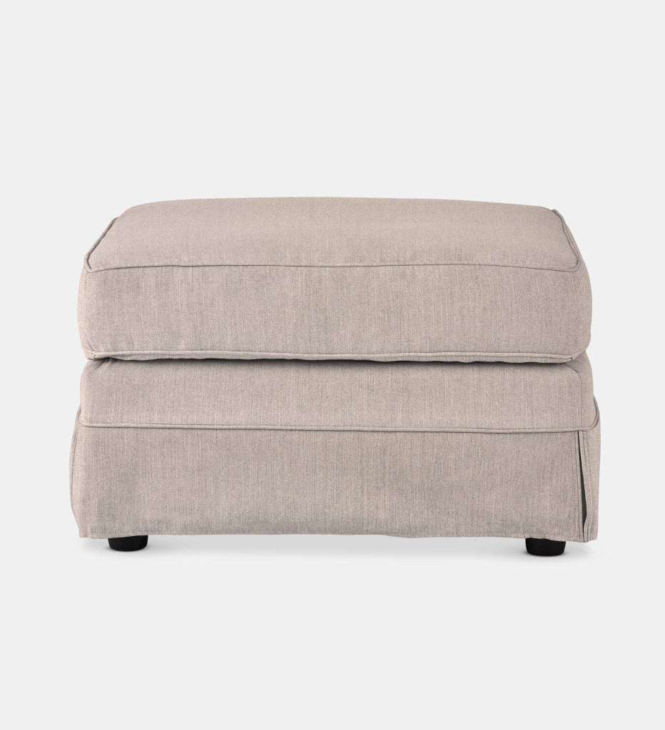 Santorini Slipcover Square Ottoman (56091)