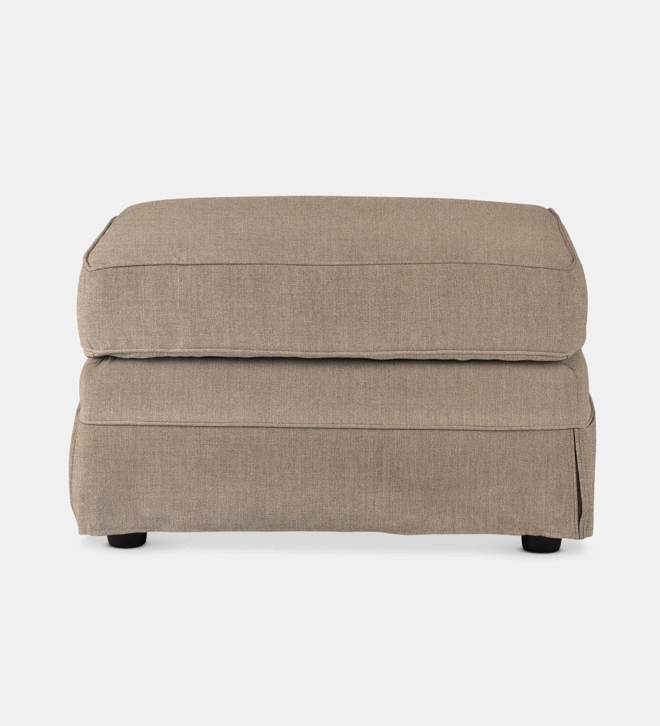 Santorini Slipcover Square Ottoman (56094)