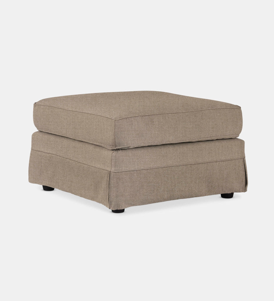 Santorini Slipcover Square Ottoman (56093)