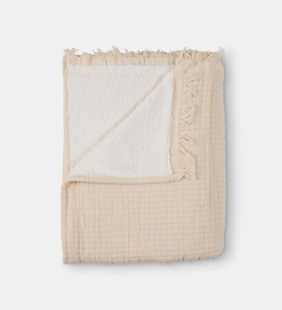 Sherpa Throw in Sage