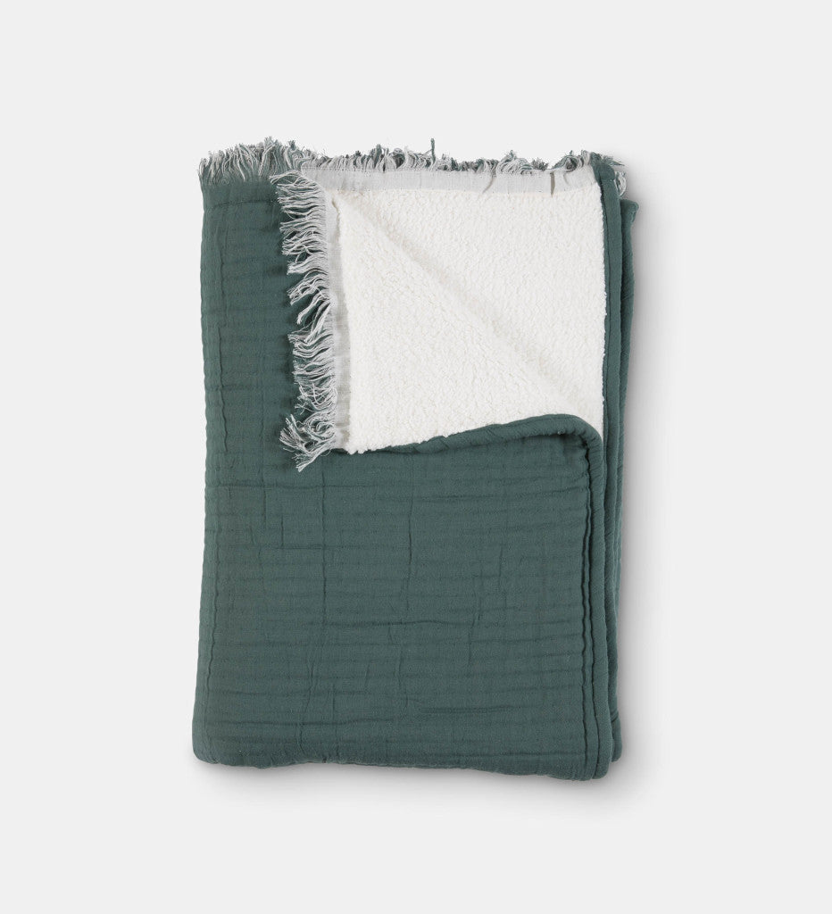 Sherpa Throw in Sage