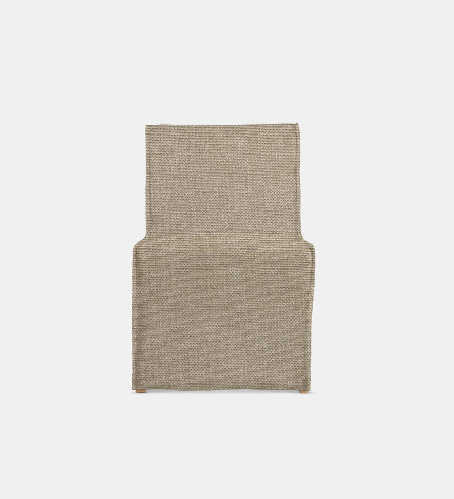 Sicily Slipcover Dining Chair Natural Leg (69934)