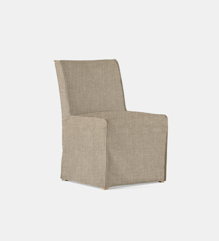 Sicily Slipcover Dining Chair Natural Leg (69935)
