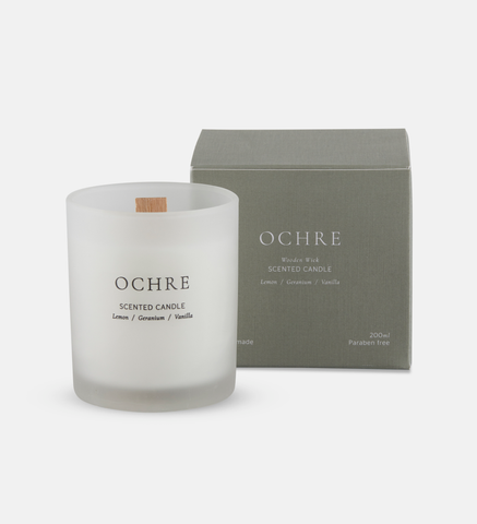 Ochre scented candle (37644)