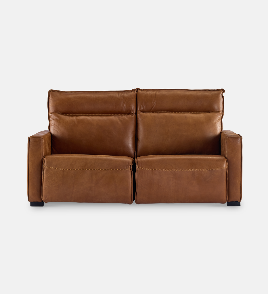 Sutton Leather 2 Seater Recliner (96572)