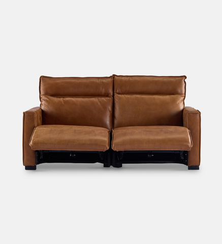 Sutton Leather 2 Seater Recliner (96574)